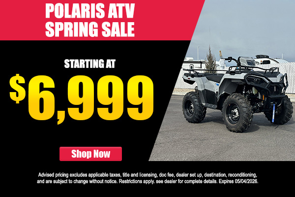 Polaris ATV Spring Sale